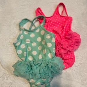 Baby girl Swimsuit Bundle 12 months